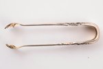 sugar tongs (mini), silver, 813 H standart, 9.10 g, Finland, 7.2 cm...