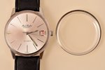 rokas pulkstenis, "Paul Buhre", automatic, Šveice, 20 gs. 50tie gadi, metāls, 3.8 x 3.5 cm, vajadzīg...