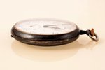 pocket watch, "Šveices pulksteņu nams Rīgā", Latvia, the 20-30ties of 20th cent., metal, Ø 47 mm, me...