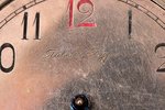 kabatas pulkstenis, "Павелъ Буре", Krievijas impērija, 20. gs. sākums, metāls, Ø 57 mm, mehānisms da...