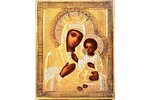 icon, the Iveron Mother of God (in an icon case), board, silver, painting, guilding, 84 standart, Ru...