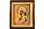 ikona, Ibērijas Dievmāte (rāmī), dēlis, sudrabs, gleznojums, zeltījums, 84 prove, Krievijas impērija...