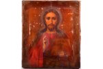 ikona, Jēzus Kristus Pantokrators, dēlis, sudrabs, gleznojums, 84 prove, Krievijas impērija, 1896-19...