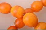 beads, amber, largest stone dimensions 2.3 x 2.1 x 2.1 cm, 50.90 g., the item's dimensions 42.5 cm,...