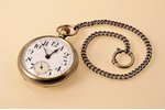 pocket watch, "Paul Buhre", Switzerland, the beginning of the 20th cent., metal, 8 x 5.5 cm, Ø 47 mm...