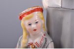 figurine, Līgo, porcelain, Riga (Latvia), USSR, Riga porcelain factory, molder - Ilga Vanaga, the 50...