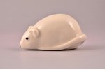 figurine, Mouse, porcelain, Riga (Latvia), 5.3 cm...
