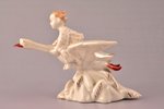 figurine, Ivanushka on the goose, porcelain, USSR, LZFI - Leningrad porcelain manufacture factory, m...