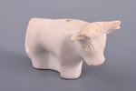 figurine, Bull, porcelain, Riga (Latvia), Riga porcelain factory, author's edition, molder - Aria Ts...