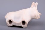 figurine, Bull, porcelain, Riga (Latvia), Riga porcelain factory, author's edition, molder - Aria Ts...