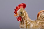 figurine, Rooster, porcelain, Riga (Latvia), Riga porcelain factory, author's edition, molder - Aria...