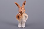 figurine, Rabbit, porcelain, Riga (Latvia), Riga porcelain factory, author's edition, molder - Aria...