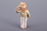 figurine, Monkey, porcelain, Riga (Latvia), Riga porcelain factory, author's edition, molder - Aria...