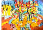 Бушс Валдис (1924-2014), "Осень", 1990 г., холст, масло, 50 x 70 см...