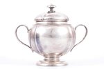 sugar-bowl, silver, 84 standard, 292.20 g, h - 11.8 cm, craftsman unknown, 1852, Moscow, Russia...