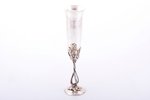 wine glass, silver, 875 standard, 135.75 g, h 20.5 cm, Russian Federation...