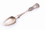 teaspoon, silver, 84 standard, 26.95 g, 14.4 cm, master Kostrov Matvey Borisov, Moscow, Russia...