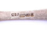 teaspoon, silver, 84 standard, 26.95 g, 14.4 cm, master Kostrov Matvey Borisov, Moscow, Russia...