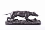 figurine, "Dog", cast iron, 29.1 x 11.2 x 10 cm, weight 2400 g., Russia, Kasli, 1909...