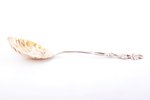 sugar spoon, silver, 830 standard, 31.85 g, 17.2 cm, 1956, Turku, Finland...