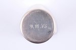 jigger, silver, 830 standard, 46.20 g, h - 6.3 cm, Kultakescus, 1973, Finland...