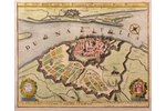 литография, колорированная, "Die Stadt Riga in Lieffland" ("Город Рига в Лифляндии"), автор Габриэль...