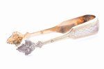 sugar tongs, silver, 950 standard, 20.60 g, 9.4 cm, Henri-Louis Chenailler, the middle of the 19th c...