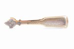 sugar tongs, silver, 950 standard, 20.60 g, 9.4 cm, Henri-Louis Chenailler, the middle of the 19th c...