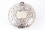 case, silver, 370 g, Ø - 13.4, h - 7 cm, import mark of France...
