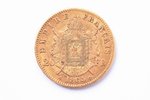 20 франков, 1864 г., A, золото, Франция, 6.42 г, Ø 21.4 мм, XF, 900 проба...