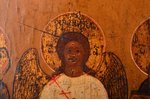 ikona, Sargeņģelis ar svētajiem, dēlis, gleznojums, zeltījums, Krievijas impērija, 19. gs. 1. puse,...