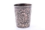 goblet, silver, 67.80 g, silver stamping, h 7.6 cm, by Siluyanov Timothey Filippov, 1748-1757, Mosco...