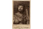 set of 3 postcards WITH ARTISTS' AUTOGRAPHS, I. M. Moskvin in the role of Tsar Feodor, V. V. Luzhsky...