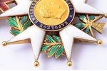 nozīme, Francijas Nacionālais Goda leģiona ordenis, virsnieku, zelts, Francija, 1848-1870 g., 61.8 x...