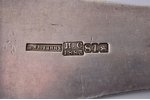 ladle, silver, 84 standard, 299.70 g, 35.5 cm, Sh. Yalovtsin, 1883, Vilna, Russia...