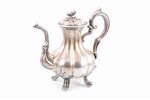 coffeepot, silver, 950 standard, (total weight of item) 664.70, 22.4 cm, France...