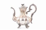 coffeepot, silver, 950 standard, (total weight of item) 664.70, 22.4 cm, France...