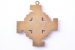 cross, The Cross of Merit of Aizsargi, Latvia, 20-30ies of 20th cent., 44.5 x 40.5 mm...