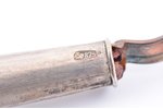 fountain pen, silver, 875 standard, 14.85 g, engraving, 18 cm, the 30ties of 20th cent., Latvia...