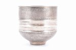 a vase, silver, 950 standard, 166.35 g, h - 10.3 cm, Ø 10.5 cm, Greece...
