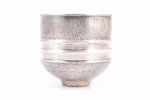ваза, серебро, 950 проба, 166.35 г, h - 10.3 см, Ø 10.5 см, Греция...