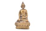 statuete, Buda, bronza, h 12.5 cm, svars 612.80 g....