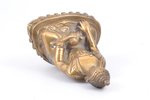 figurine, Buddha, bronze, h 12.5 cm, weight 612.80 g....
