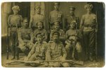 photography, Latvian riflemen, Latvia, Russia, beginning of 20th cent., 13,7x8,8 cm...