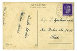postcard, 10 year anniversary of the Republic of Latvia, Latvia, 20-30ties of 20th cent., 14x9 cm...