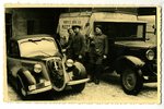 photography, passenger car AUDI, Latvia, 20-30ties of 20th cent., 13,6x8,6 cm...