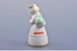figurine, Girl with a jug, porcelain, Russia, USSR, Riga porcelain factory, molder - Aina Mellupe, t...