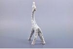 statuete, Žirafe, porcelāns, Rīga (Latvija), PSRS, Rīgas porcelāna rūpnīca, 20 gs. 60tie gadi, 25.2...