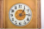 galda pulkstenis, sit katru stundu, Francija, 1307.5 g, 15.5 x 8 x 6.6 cm, darbojas...