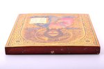 icon, Jesus Christ Pantocrator, school painting, board, gold leafy, Russia, the end of the 19th cent...